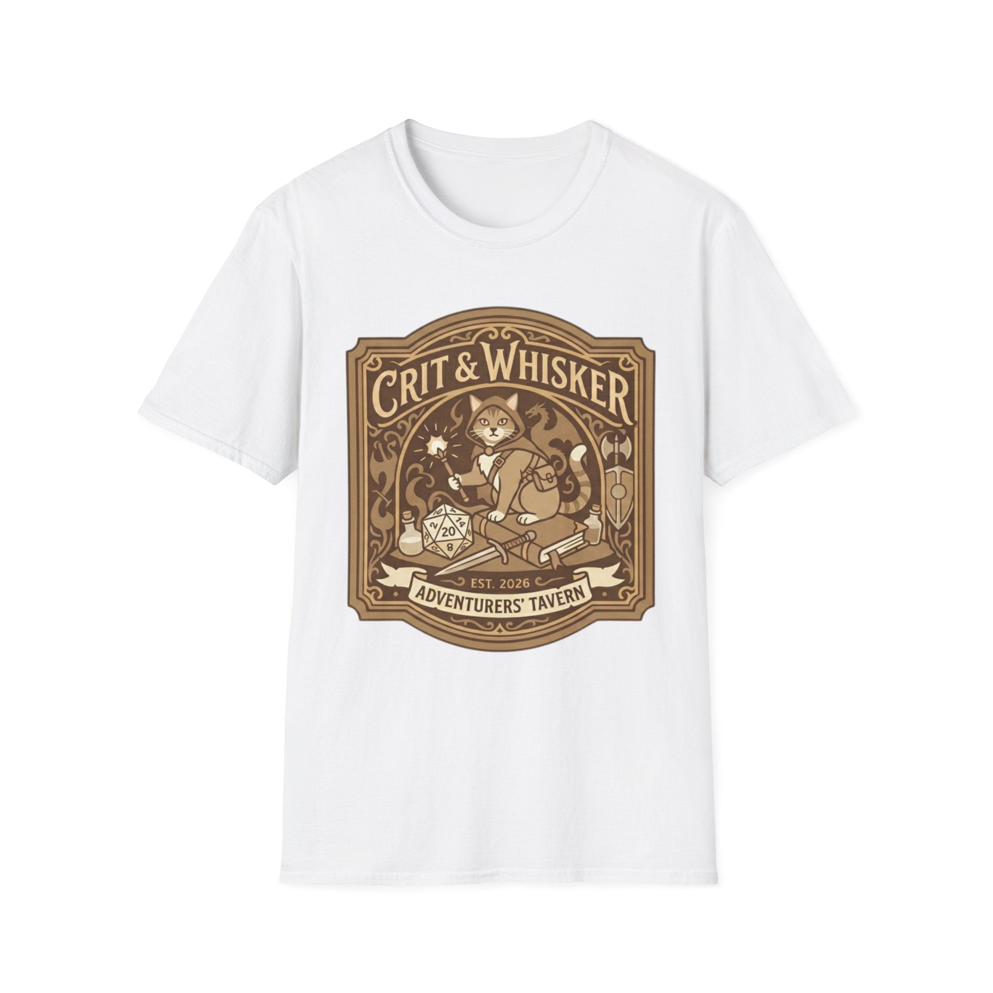 Crit & Whisker Tavern Sign - Light