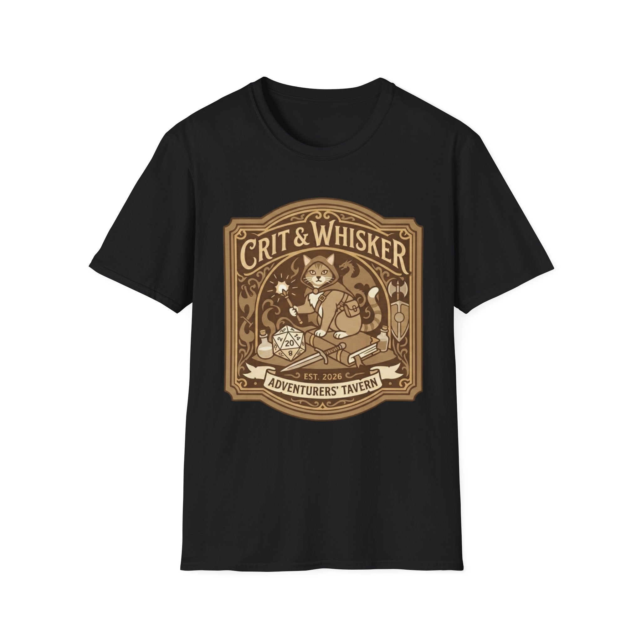 Crit & Whisker Tavern Sign - Light