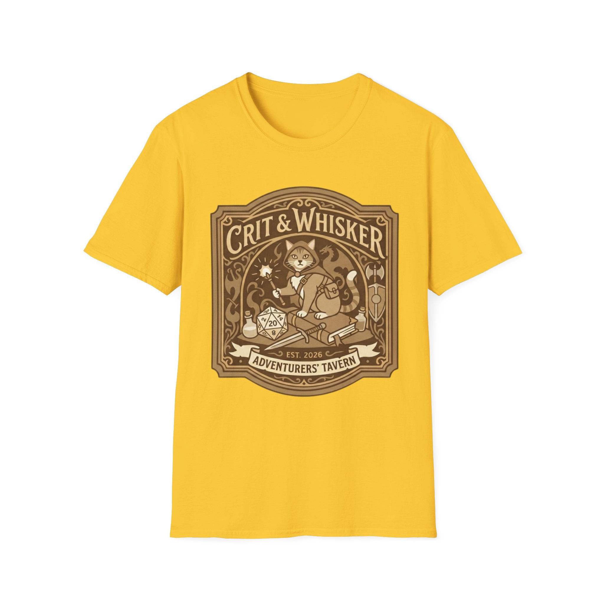 Crit & Whisker Tavern Sign - Light