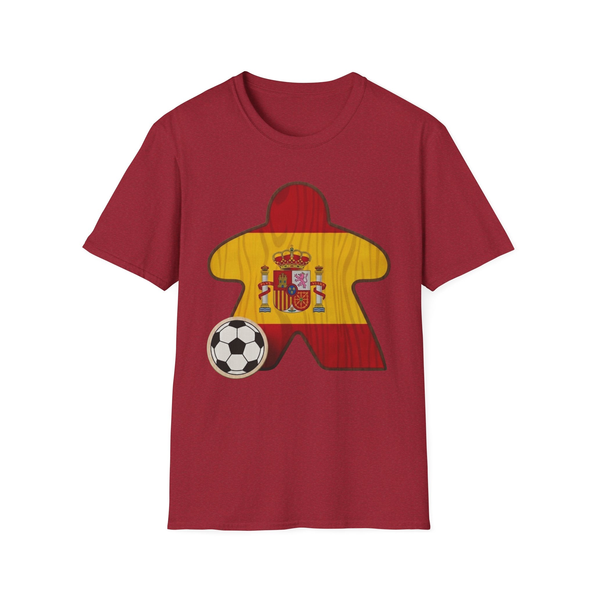 Spain Soccer Meeple