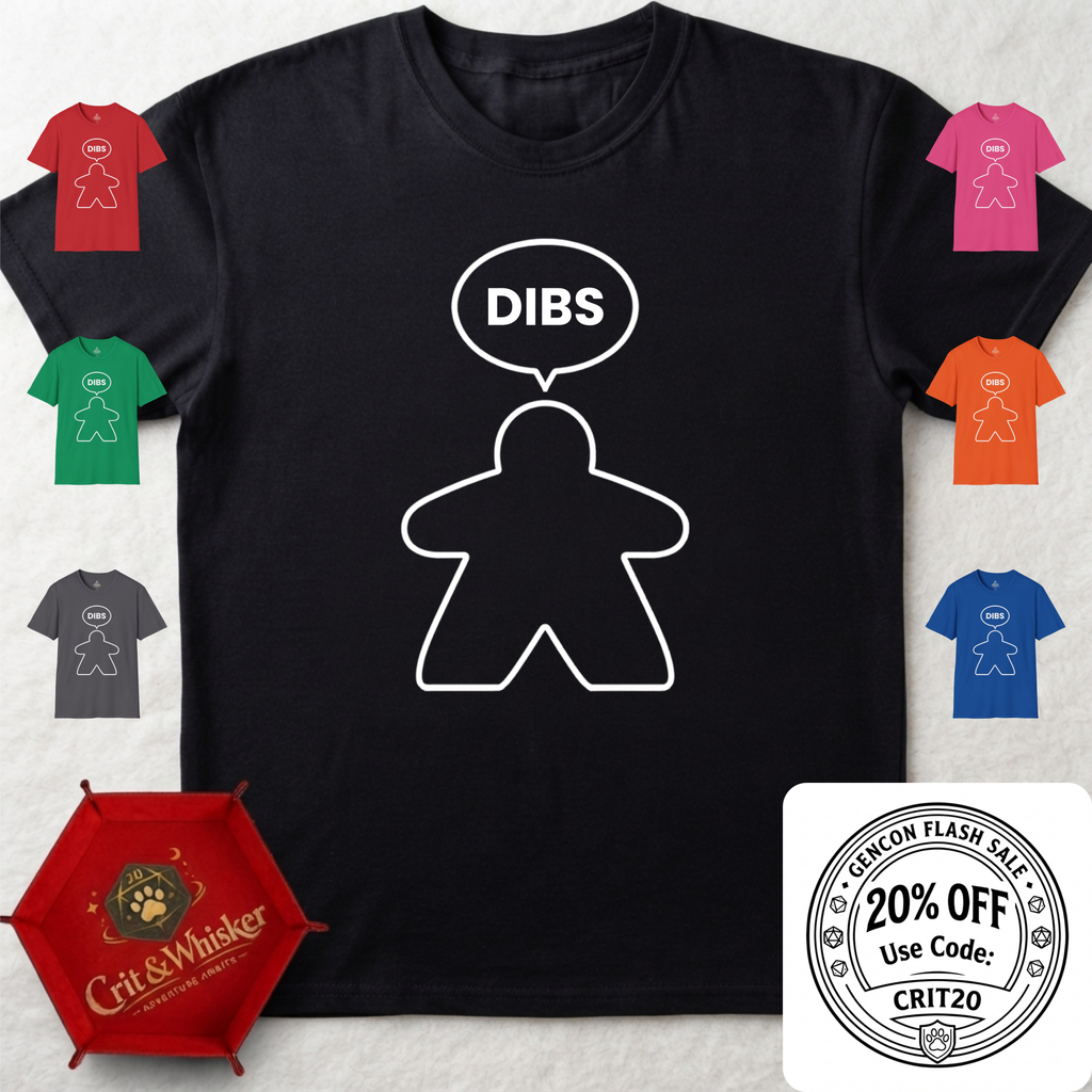 Dibs Meeple - Dark